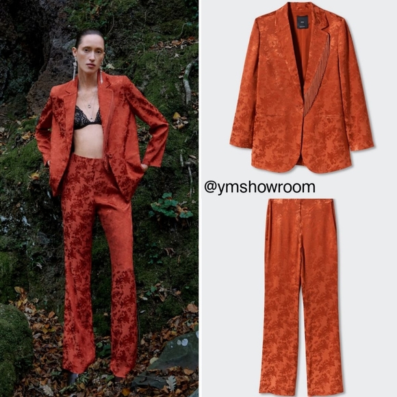 MANGO Jacquard suit - Picture 2 of 7